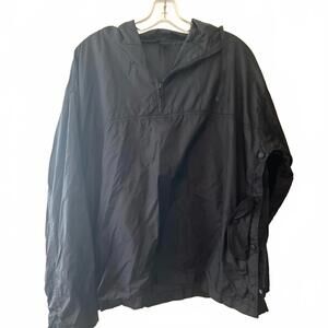 Express Black Windbreaker Jacket